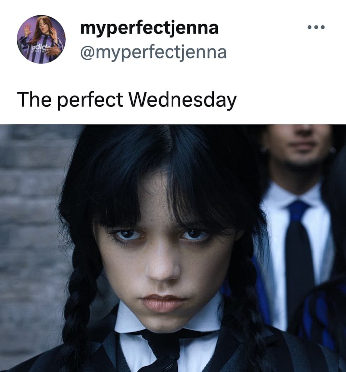 Jenna Ortega As Wednesday Addams In 'Wednesday'