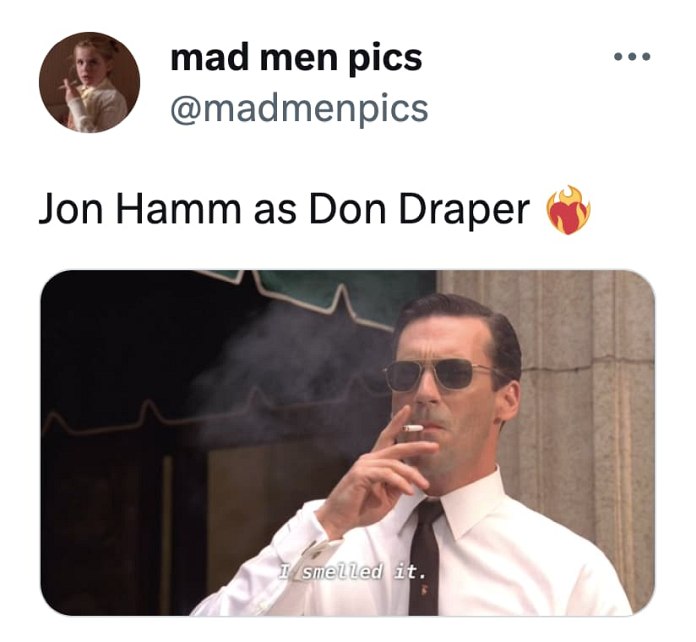 Jon Hamm As Don Draper In 'Mad Men'